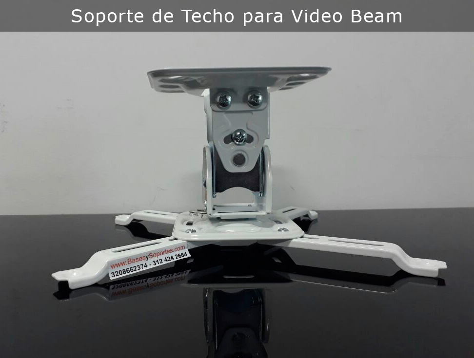 Soporte de techo para video beam Instalación de Video beam en Bogotá